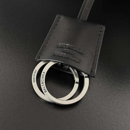 Balenciaga Women Bel Air Medium Carry All Bag in Black Smooth Calfskin 8054812ABAW1000 - 图片 7