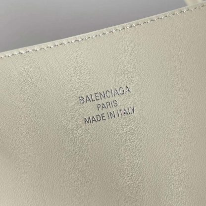 Balenciaga Women Bel Air Medium Carry All Bag in Soya Smooth Calfskin 8054812ABAW9723 - 图片 8