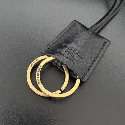 Balenciaga Women Bel Air XL Carry All Bag in Black Smooth Calfskin-Gold - 图片 8