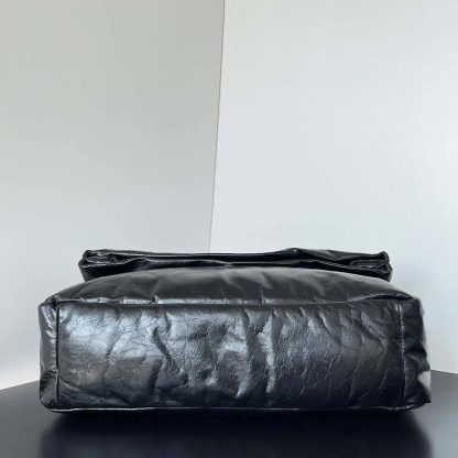 Balenciaga Women Monaco Large Chain Bag-Black - 图片 4