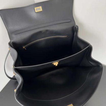 Balenciaga Women Rodeo Medium Handbag in Black 7897722AA4V1000 - 图片 5
