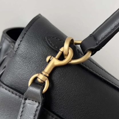 Balenciaga Women Rodeo Medium Handbag in Black 7897722AA4V1000 - 图片 9
