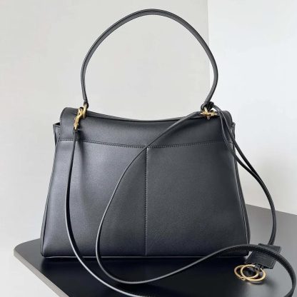 Balenciaga Women Rodeo Medium Handbag in Black 7897722AA4V1000 - 图片 3