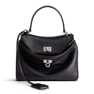 Balenciaga Women Rodeo Mini Handbag in Black 7954562AA4U1000