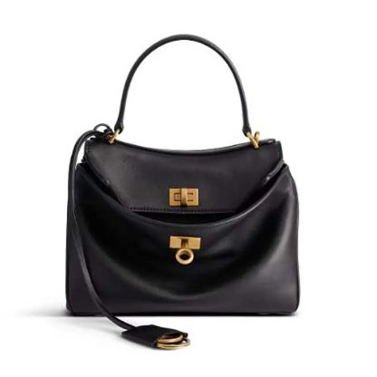 Balenciaga Women Rodeo Mini Handbag in Black 7954562AA4V1000
