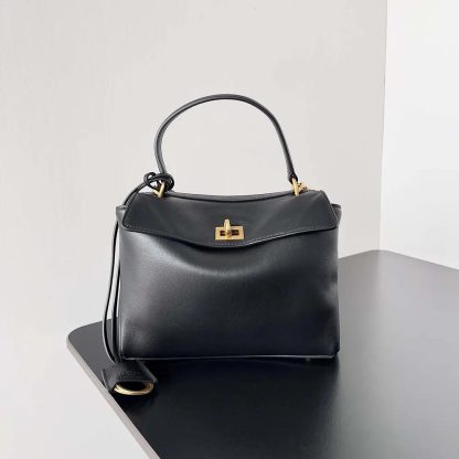 Balenciaga Women Rodeo Mini Handbag in Black 7954562AA4V1000 - 图片 2