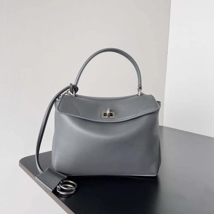 Balenciaga Women Rodeo Mini Handbag in Grey 7954562AA4U9001 - 图片 2