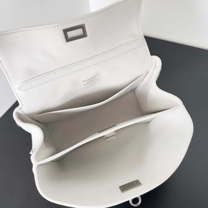 Balenciaga Women Rodeo Mini Handbag in White 7954562AA4U9001 - 图片 5