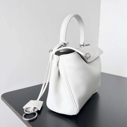 Balenciaga Women Rodeo Mini Handbag in White 7954562AA4U9001 - 图片 4