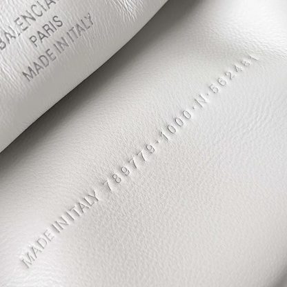Balenciaga Women Rodeo Small Handbag in White Smooth Calfskin-Silver - 图片 6