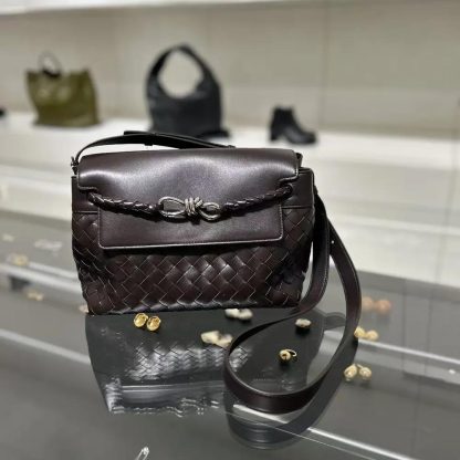 Bottega Veneta Men Small Andiamo Messenger-Chocolate 815781V2HLD2364 - 图片 3