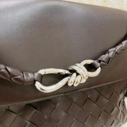 Bottega Veneta Men Small Andiamo Messenger-Chocolate 815781V2HLD2364 - 图片 6
