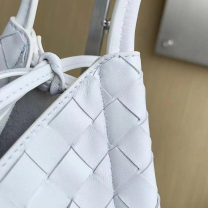 Bottega Veneta Women Small Solstice Shoulder Bag-White - 图片 6