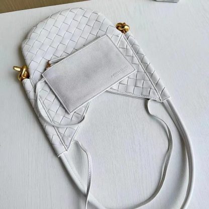Bottega Veneta Women Small Solstice Shoulder Bag-White - 图片 5