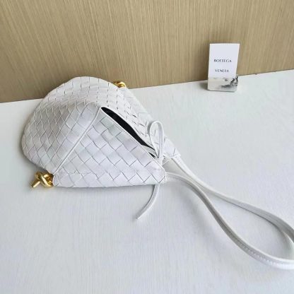 Bottega Veneta Women Small Solstice Shoulder Bag-White - 图片 4