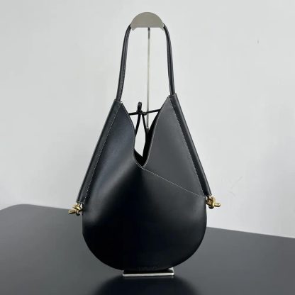 Bottega Veneta Women Small Solstice Shoulder Bag in Calf Leather with Signature Knot Details - 图片 3
