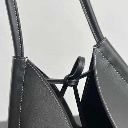 Bottega Veneta Women Small Solstice Shoulder Bag in Calf Leather with Signature Knot Details - 图片 5