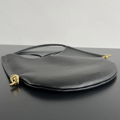 Bottega Veneta Women Small Solstice Shoulder Bag in Calf Leather with Signature Knot Details - 图片 6