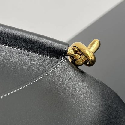 Bottega Veneta Women Small Solstice Shoulder Bag in Calf Leather with Signature Knot Details - 图片 10