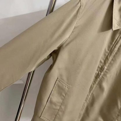 Burberry Men Gabardine Harrington Jacket 80710571 - 图片 5