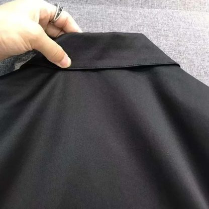Burberry Men Gabardine Harrington Jacket-Black 80710561 - 图片 4