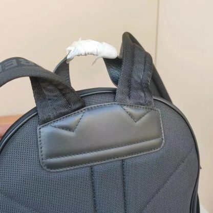Burberry Men Logo Print ECONYL Backpack-Black 80634951 - 图片 6