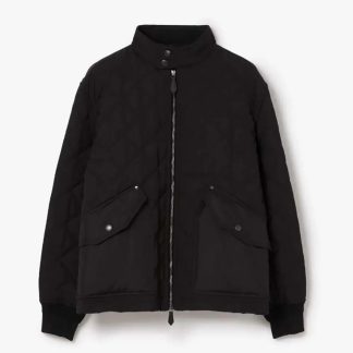 Burberry Men Quilted Thermoregulated Harrington Jacket 80479341