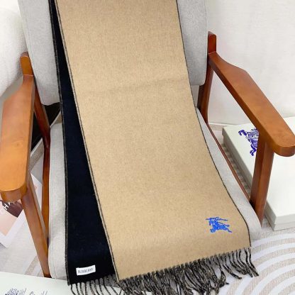Burberry Unisex Reversible Cashmere Scarf-Beige 80778271 - 图片 3