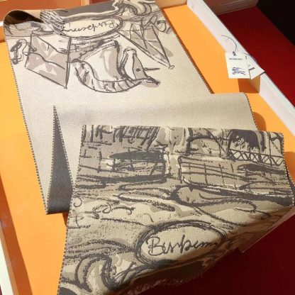 Burberry Unisex Tower Bridge Cashmere Scarf 80997511 - 图片 3