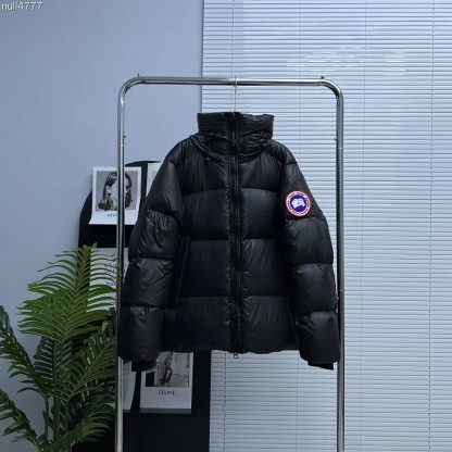 Canada Goose Men Cypress Puffer with Recycled Feather-Light-Ripstop-Black - 图片 2