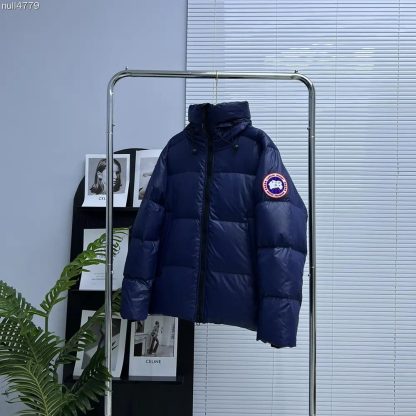 Canada Goose Men Cypress Puffer with Recycled Feather-Light-Ripstop-Navy - 图片 4