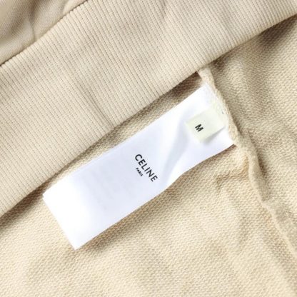 Celine Women Loose Hoodie in Cotton Fleece 2Y321765N - 图片 10