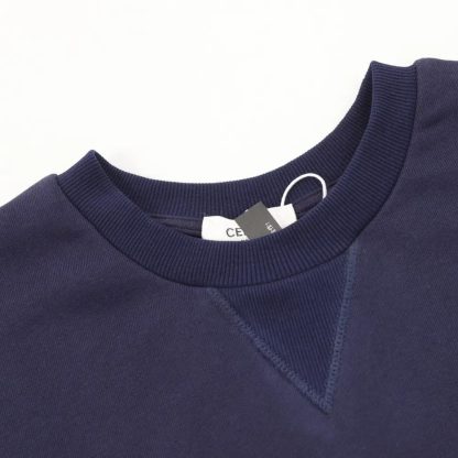 Celine Women Loose Sweatshirt in Cotton Fleece 2Y05G670Q - 图片 8