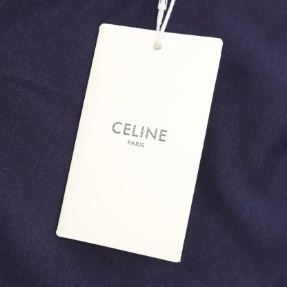 Celine Women Loose Sweatshirt in Cotton Fleece 2Y05G670Q - 图片 10