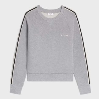 Celine Women Sweatshirt in Cotton Fleece 2Y27G670Q