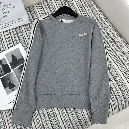 Celine Women Sweatshirt in Cotton Fleece 2Y27G670Q - 图片 2