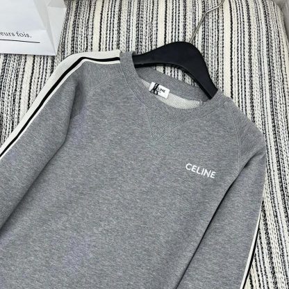 Celine Women Sweatshirt in Cotton Fleece 2Y27G670Q - 图片 4