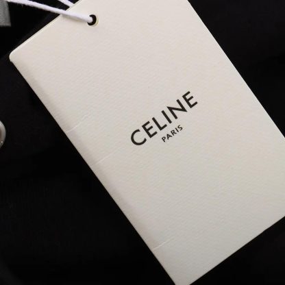 Celine Women Loose Hoodie in Cotton Fleece 2Y75F670Q - 图片 10
