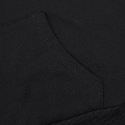 Celine Women Loose Hoodie in Cotton Fleece-Black 2Y468670Q - 图片 7