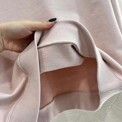Celine Men Oversized Celine Sweatshirt in Cotton Fleece 2Y64G510Z - 图片 9
