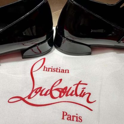 Christian Louboutin Women Sweet Jane Ballerinas Patent Calf Leather-Black - 图片 8