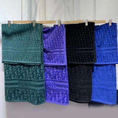 Dior Bath Towel Dior Oblique Jacquard - 图片 6