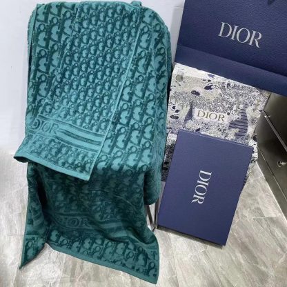 Dior Bath Towel Dior Oblique Jacquard - 图片 2