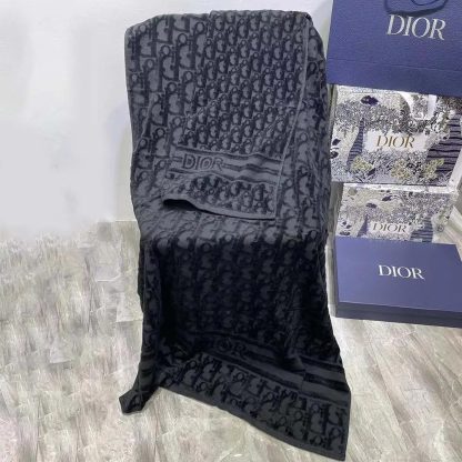 Dior Bath Towel Dior Oblique Jacquard - 图片 3