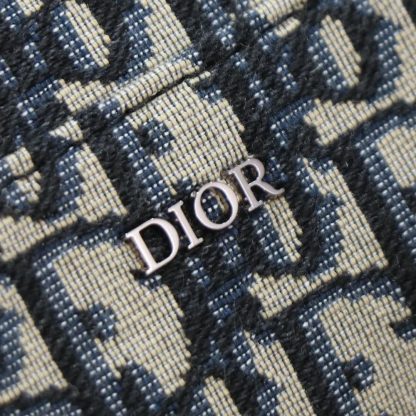 Dior Men Dior 8 Backpack with Flap Beige and Black Dior Oblique Jacquard - 图片 7