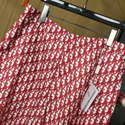 Dior Men Oblique Bermuda Shorts in Silk Twill - 图片 4