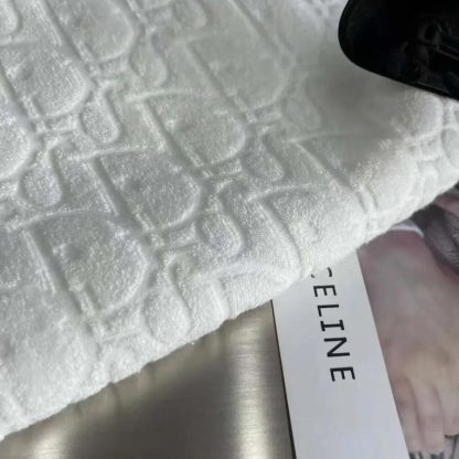 Dior Men Oblique Relaxed-Fit Hooded Sweatshirt Off-White Terry Cotton Jacquard - 图片 9