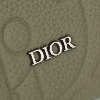Dior Men Rider 2.0 Zipped Messenger Bag Khaki Dior Gravity Leather and Khaki Grained Calfskin - 图片 10