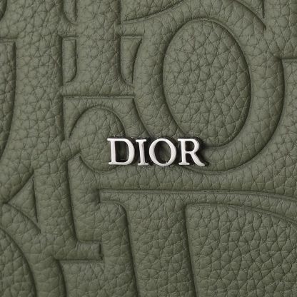 Dior Men Weekender 40 Khaki Dior Gravity Leather and Khaki Grained Calfskin - 图片 10