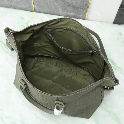 Dior Men Weekender 40 Khaki Dior Gravity Leather and Khaki Grained Calfskin - 图片 8